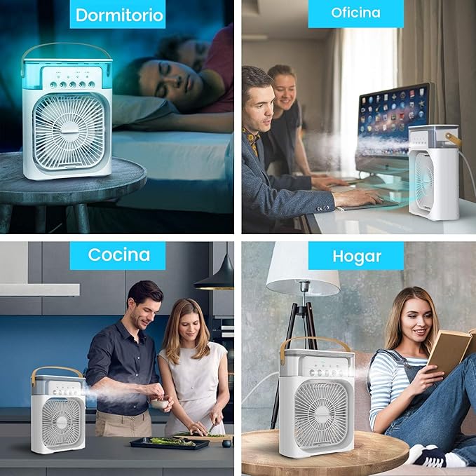 Ventilador Enfriador Portátil PolarFlow