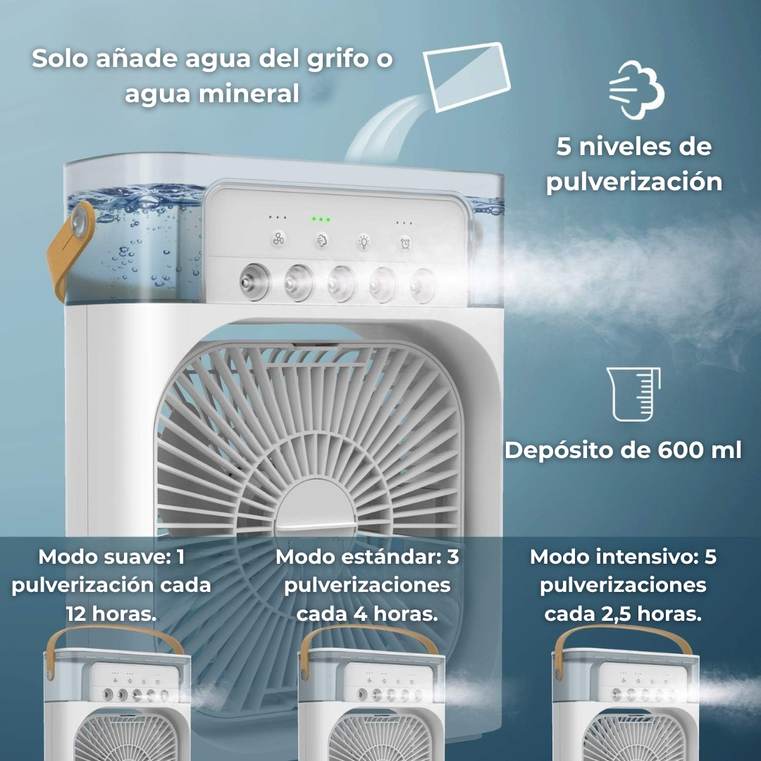 Ventilador Enfriador Portátil PolarFlow