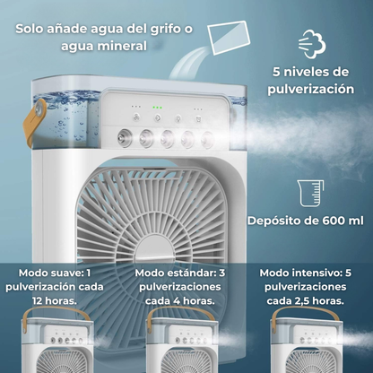 Ventilador Enfriador Portátil PolarFlow