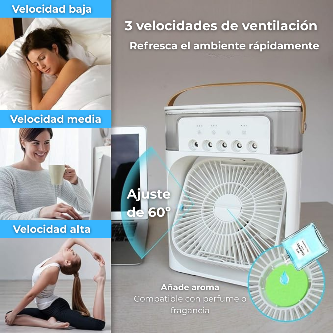 Ventilador Enfriador Portátil PolarFlow